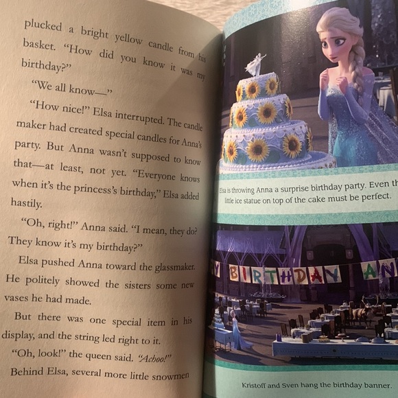 ⭐️2/$12⭐️ Frozen Fever chapter book - Picture 6 of 8